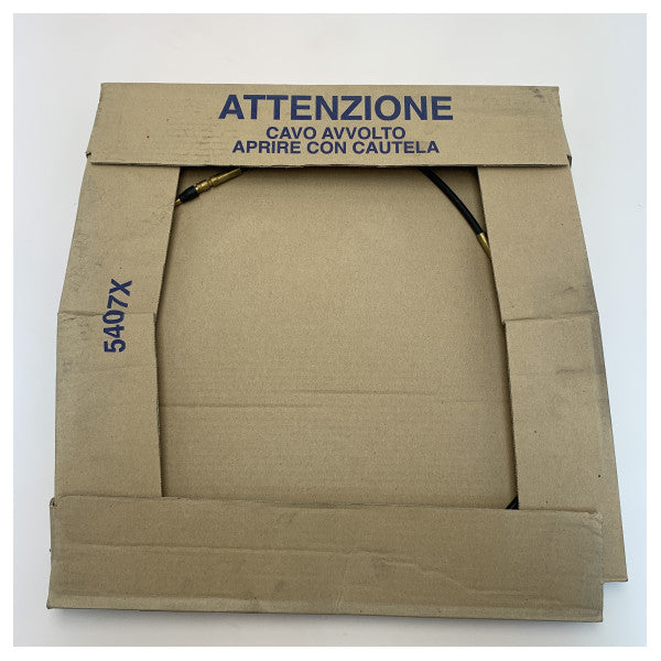 Ultraflex C2 Rustfritt stålmotorstyring Kabel 21 ft | 6,3m