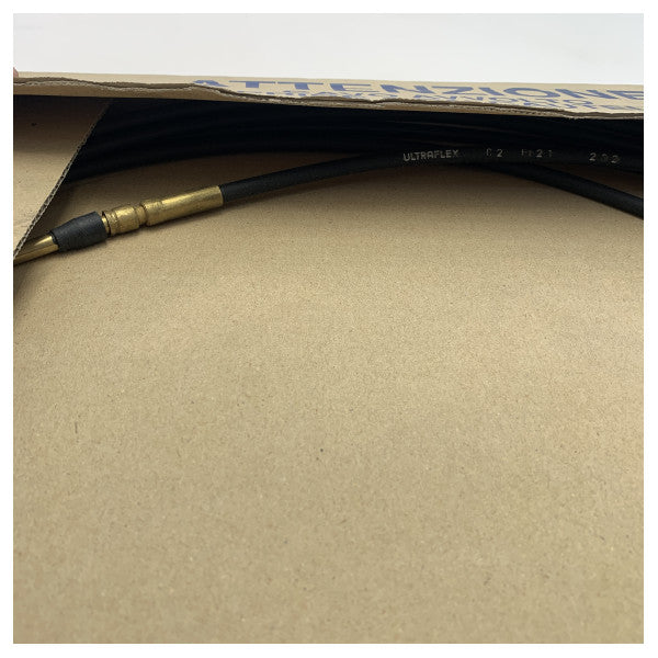 Ultraflex C2 Rustfritt stålmotorstyring Kabel 21 ft | 6,3m