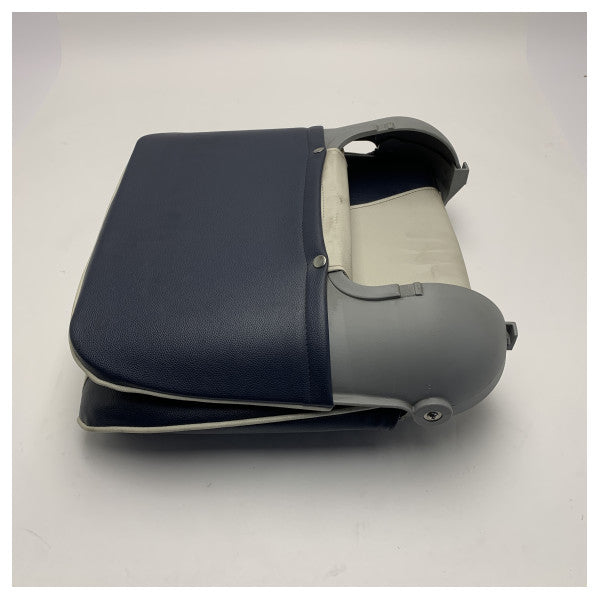 مقعد الطيار للطاقم CHCBWB من فيتوس CHCBWB قابل للطي باللون الأبيض - أزرق