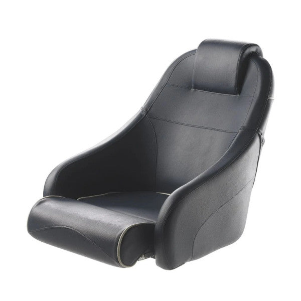 Vetus flip up boat steering seat blu - CHFUSB