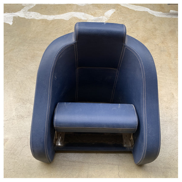Vetus flip up boat steering seat blu - CHFUSB