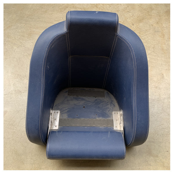 Vetus flip up boat steering seat blu - CHFUSB