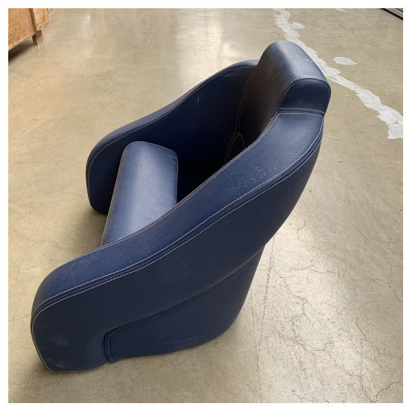 Vetus flip up boat steering seat blu - CHFUSB