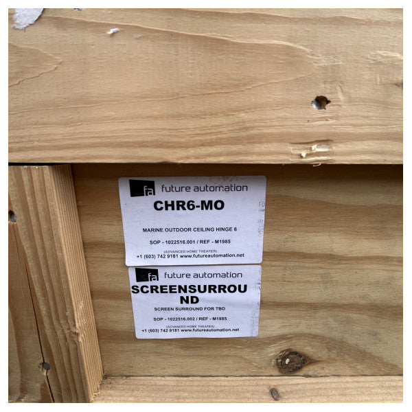 مفصل تلفزيون السقف الخارجي البحري CHR6-MO للأتمتة المستقبلية CHR6-MO