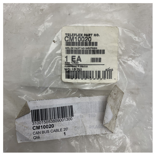 Câble de connexion au bus CAN Teleflex CM10020