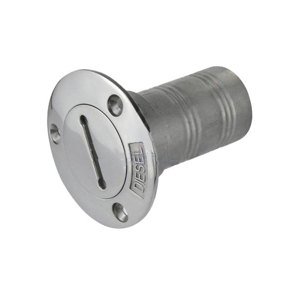 Allpa påfyldningsdæksel til diesel i rustfrit stål 38 mm