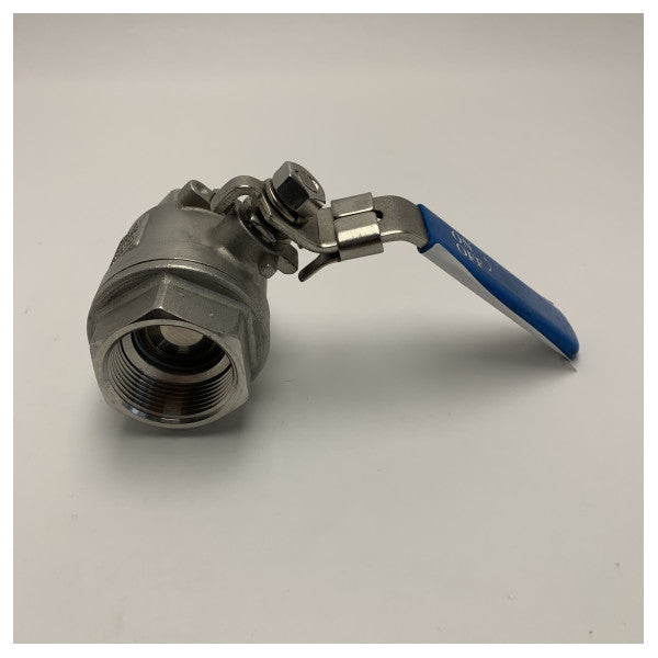 Válvula de esfera Vetus DN32PN63 1 1/4 polegadas em aço inoxidável