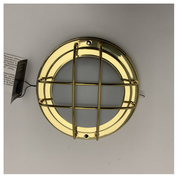 مصباح سقف من النحاس الأصفر DOM135 من فيتوس DOM135 مقاس 135 مم 12/24 فولت