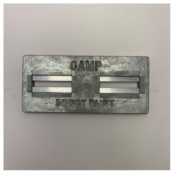 Sürücüler Plakası DP1 çinko gövde anot plakası