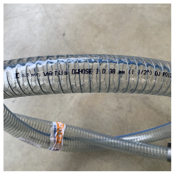 Гнучкий та міцний морський водяний шланг 38 мм, 260 см - DWHOSE38B