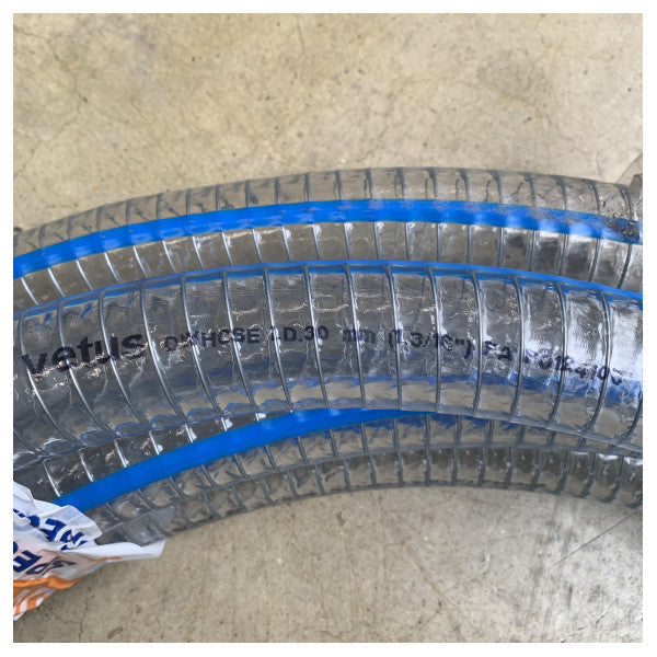 Шланг для питної води Vetus DWHOSE30B довжиною 30 мм - 9,5 м