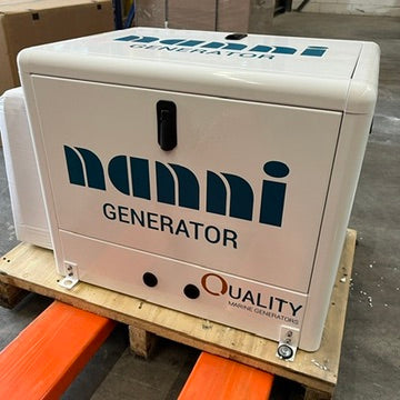 Nanni QMF6.0M 5 kW | 1500 rpm meridieselgeneraattori äänisuojalla 230V