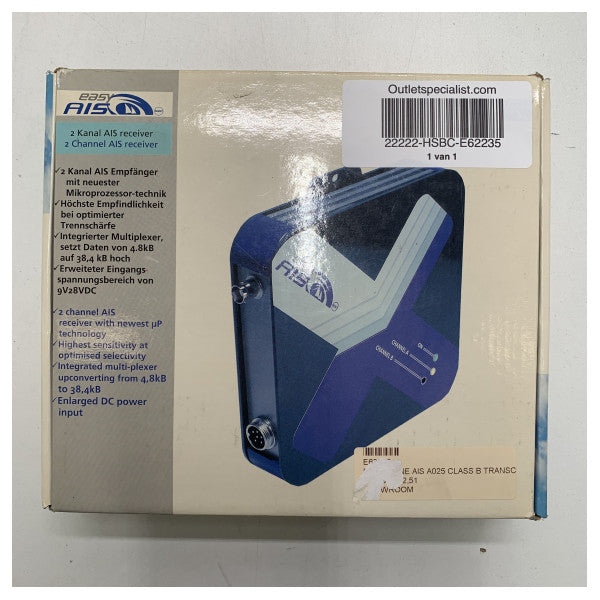 EasyAis S2C kaksikanavainen AIS-vastaanotin