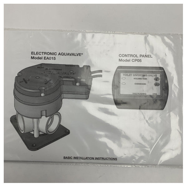 Trudesign electric Y-valve with controller - EA015 - CP05