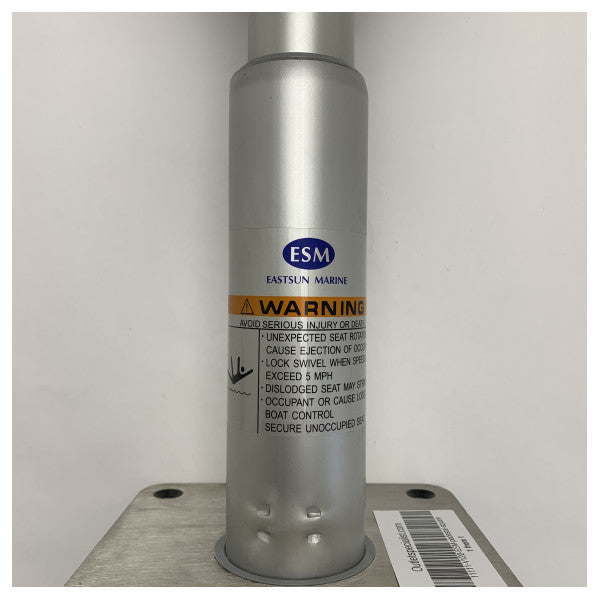 Eastsun Marine seat pedestal square base 175 to 486 mm