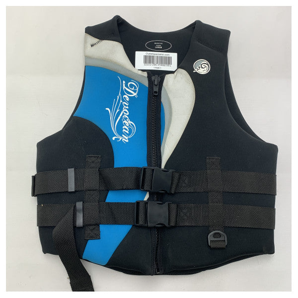 Giacca da nuoto Devocean in neoprene da donna taglia L blu - EW001R-L