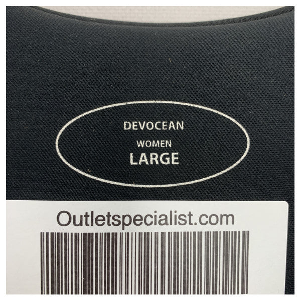 Giacca da nuoto Devocean in neoprene da donna taglia L blu - EW001R-L