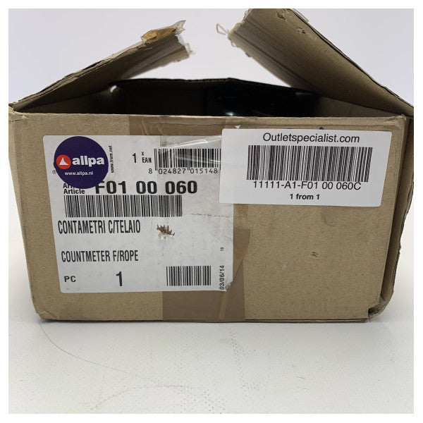 Trem F01 00 060C contador de comprimento de cabo em aço inoxidável