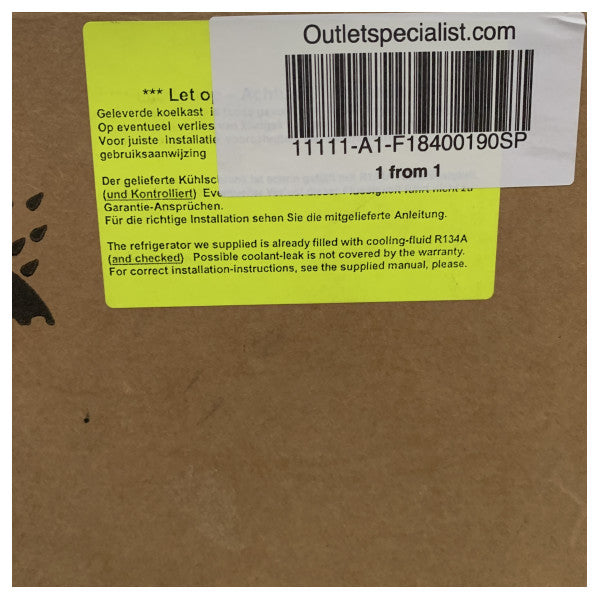 Vitrifrigo IM CLP refill PF máquina de gelo marítima em aço inoxidável 12V - F18400190SP