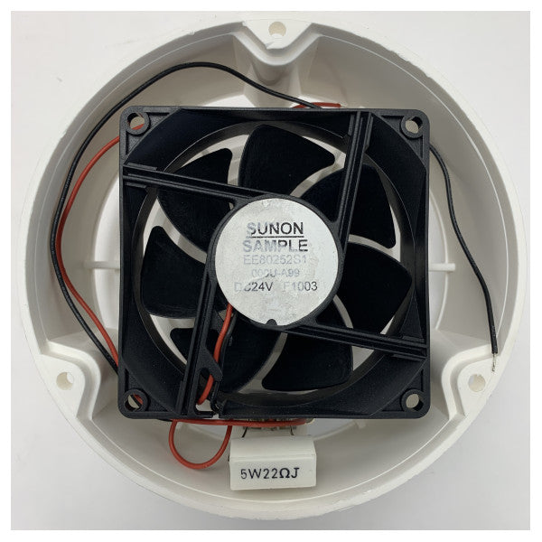 Vetus FAN24 Ventilateur marin 24V DC à 2 vitesses blanc