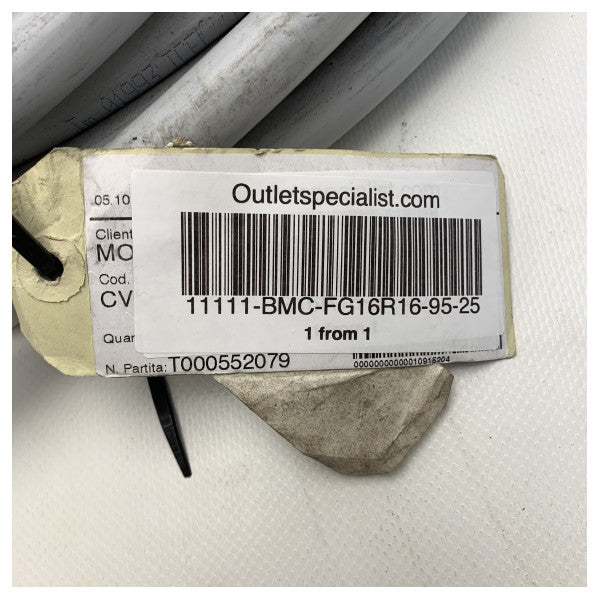 Rulla TT Cables 95 mm2 akkukaapelia 20 metriä - FG16R16-95