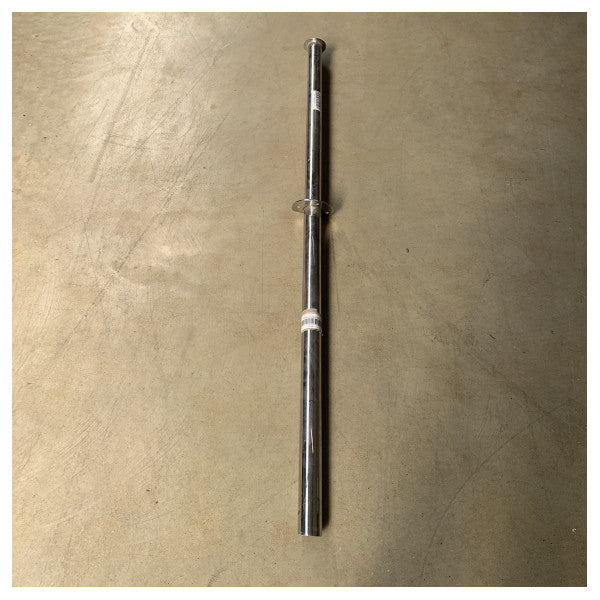 Paslanmaz çelik bayrak direği L1610 x D55 mm - çıkarılabilir