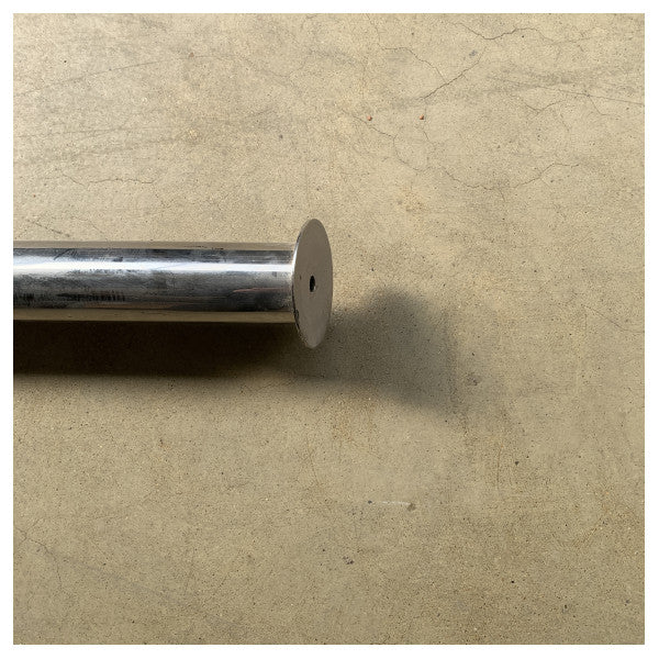 Paslanmaz çelik bayrak direği L1610 x D55 mm - çıkarılabilir