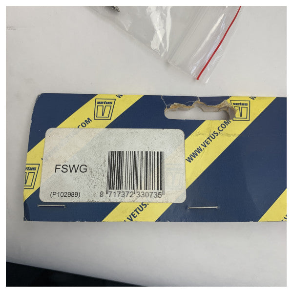 Vetus FSWG beyaz/gri ırgat ayak şalteri