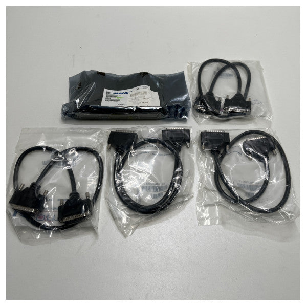 Модули за терминиране 4 x D-Sub ��� Издръжливи капачки на съединители от морско естество за надеждно електрическо терминиране