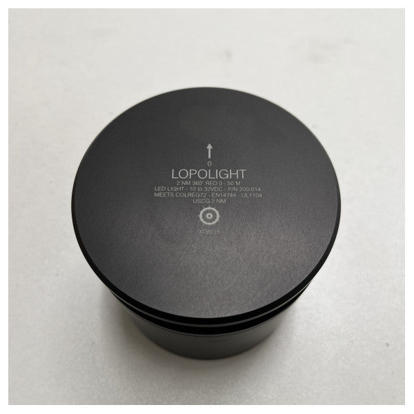 Lopolight 2nm κόκκινο 360 μοίρες ανυψώσιμο επαγγελματικό φως πλοήγησης 200-014 pro