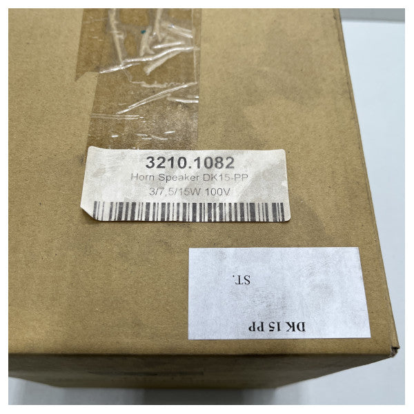 Jagro 100V vanntett hornhøyttaler DK15-PP hvit