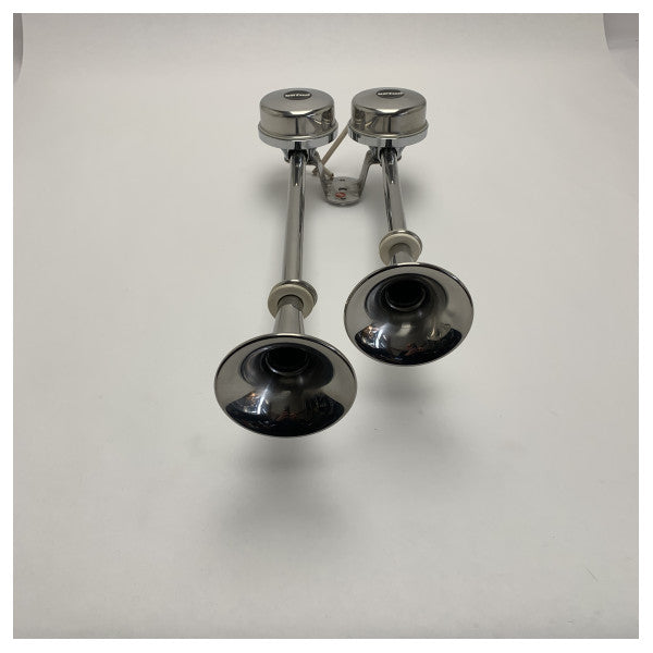 Vetus H12D tromba ta' l-arja doppja tal-ħadid inox 12V