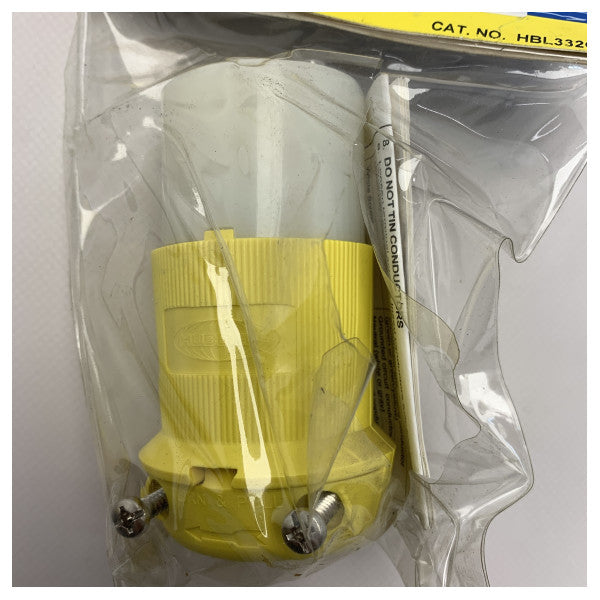 قابس توصيل الطاقة الشاطئية Hubbell HBL332CRCX 32A