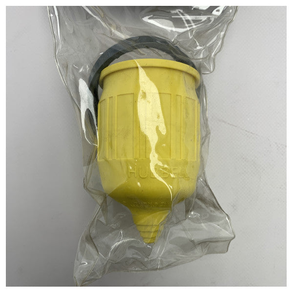 Hubbel HBL60CM33 ショア電源接続カバー イエロー