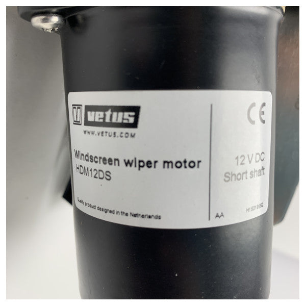 Vetus HDM12DS 12V Marine Windscreen Wiper Motor