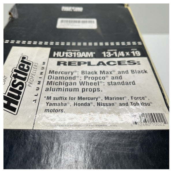 Hustler HU1319AM aluminiumpropeller 13,75 x 19 - HU1319AM