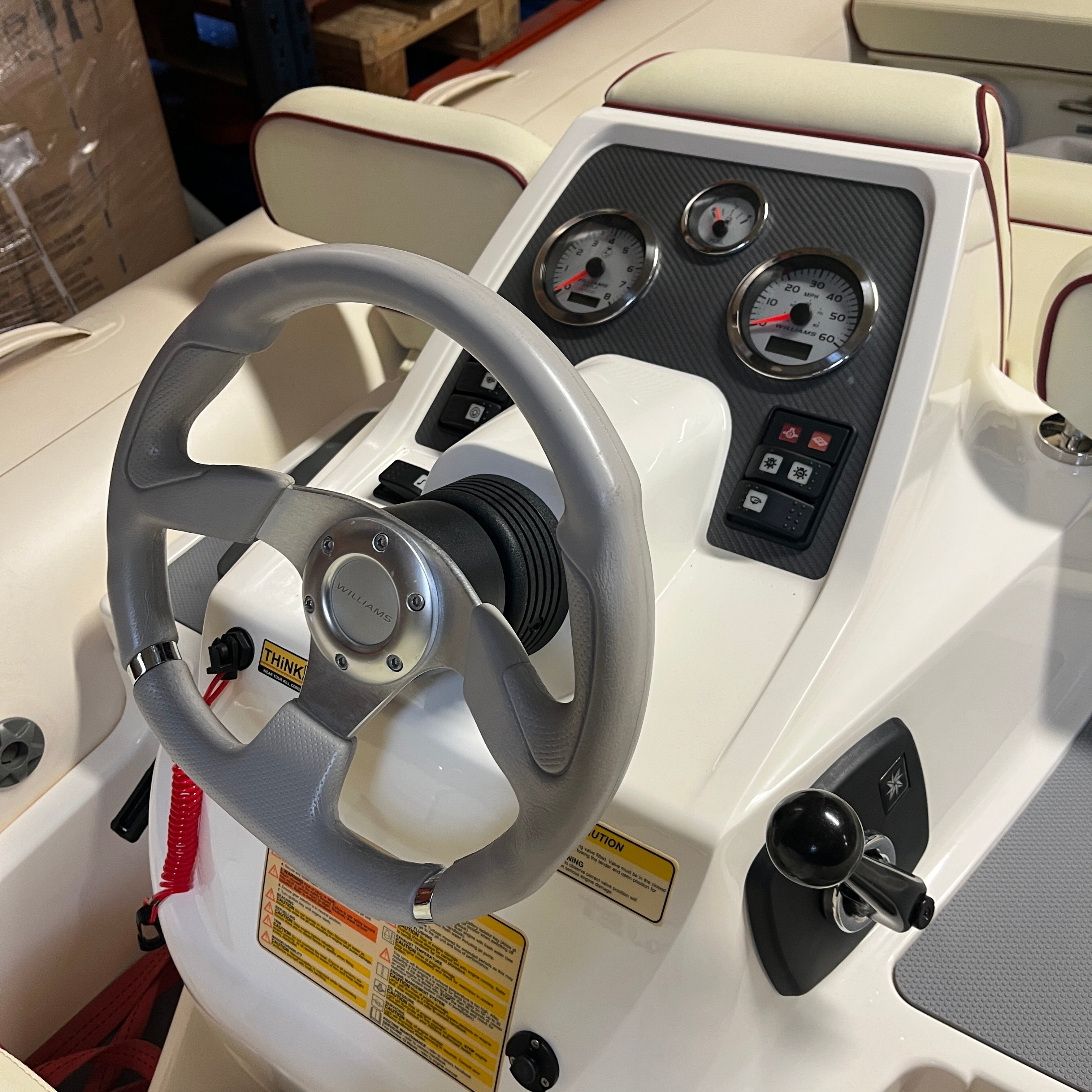 Unused Williams Jet Tender Turbojet 385 From 2016 with Audio and VHF 100 HP 0 Engine Hours