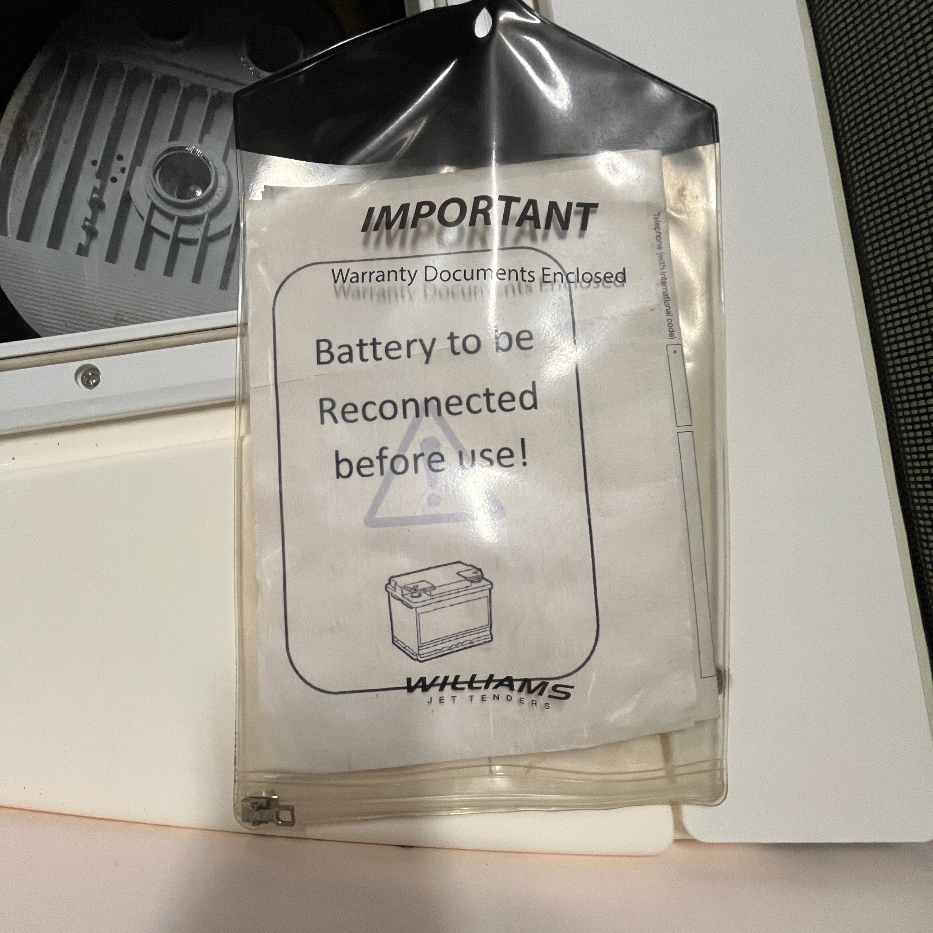 Unused Williams Jet Tender Turbojet 385 From 2016 with Audio and VHF 100 HP 0 Engine Hours