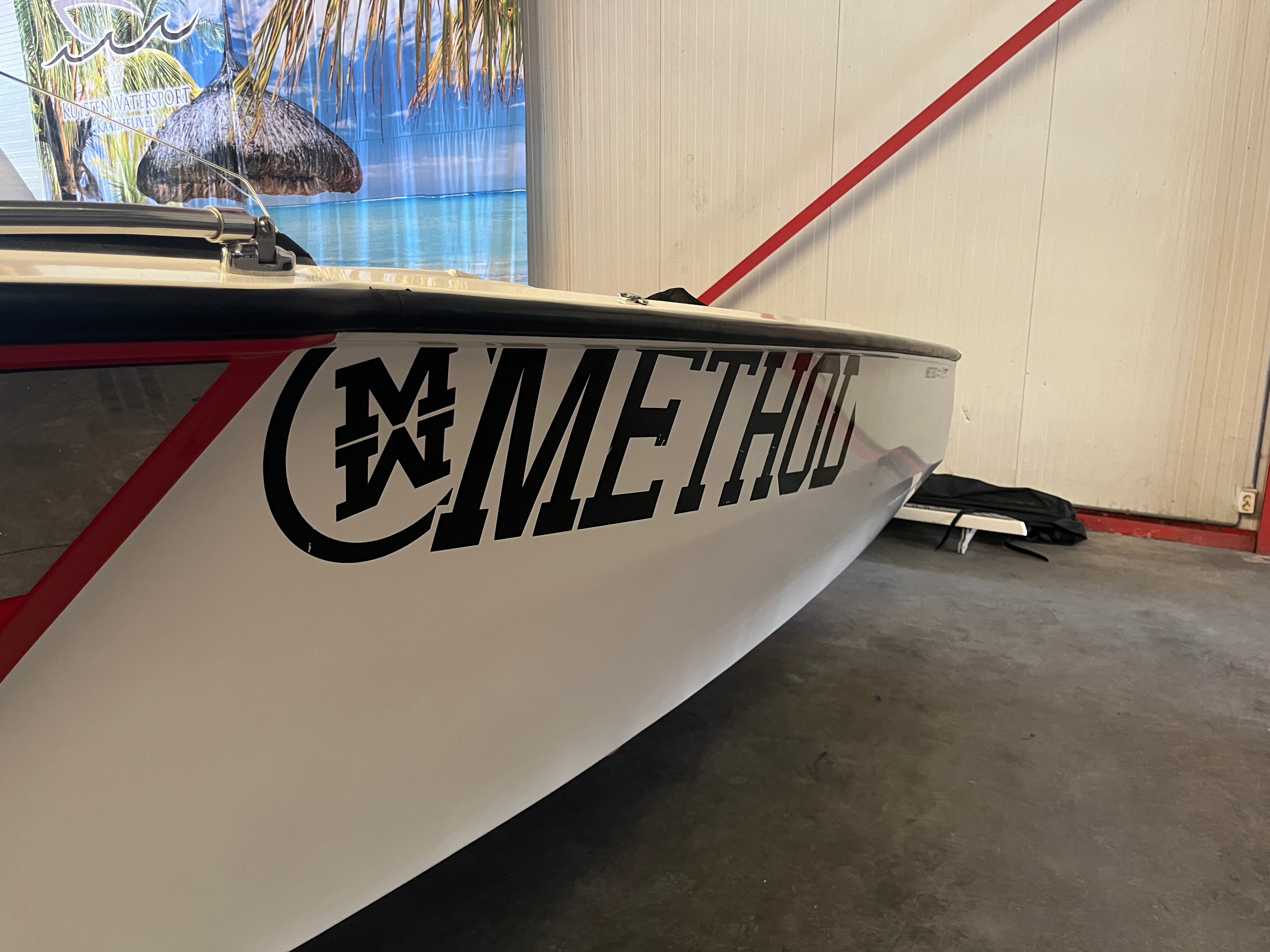 Човен для вейкбордингу та водних лиж Method Wake Ski 6.2 з 440 к.с. RED