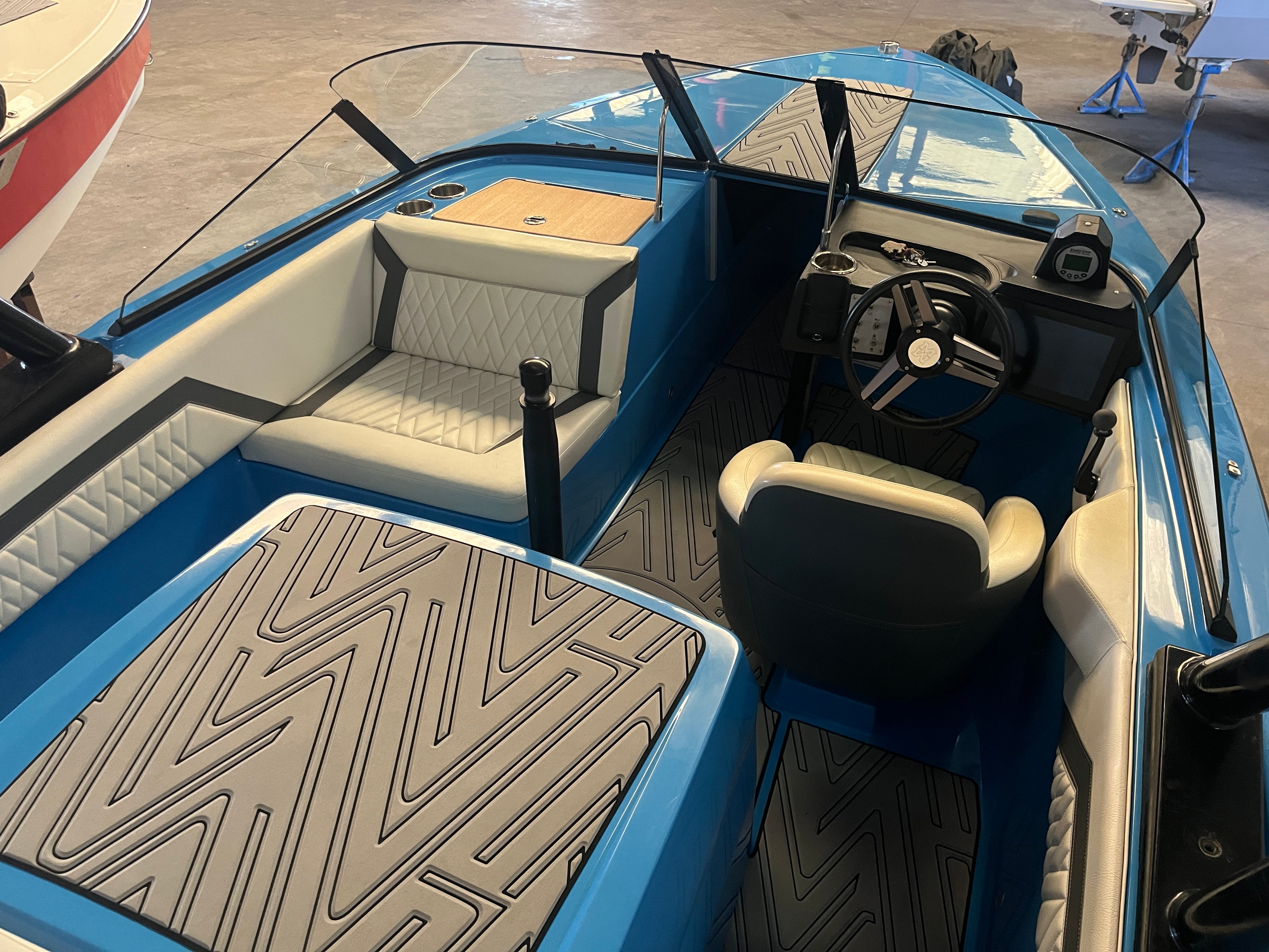 Method Wake Ski 6.2 wakeboard- waterski boat avec 440HP BLUE 2020