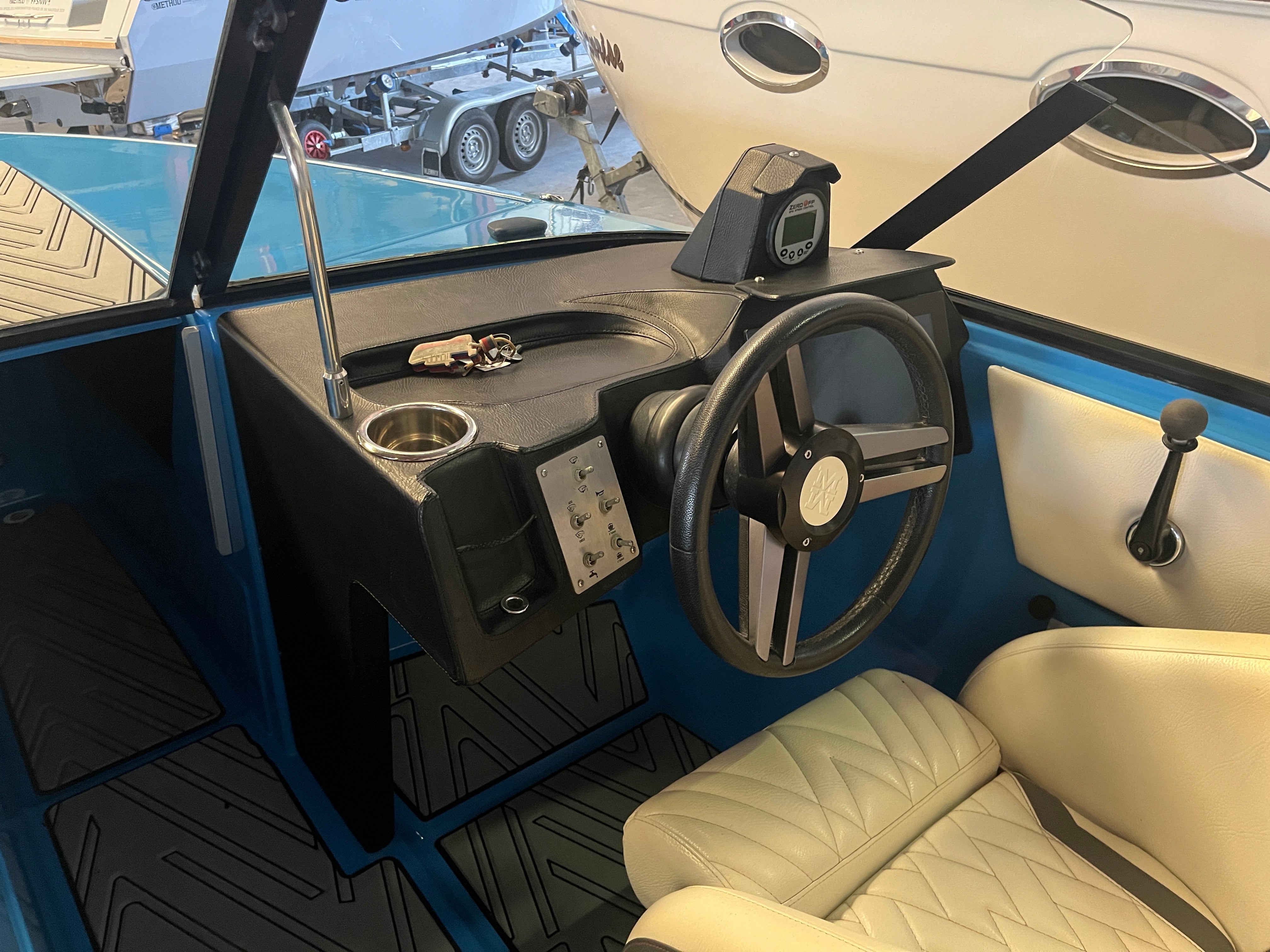 Method Wake Ski 6.2 wakeboard- waterski boat avec 440HP BLUE 2020