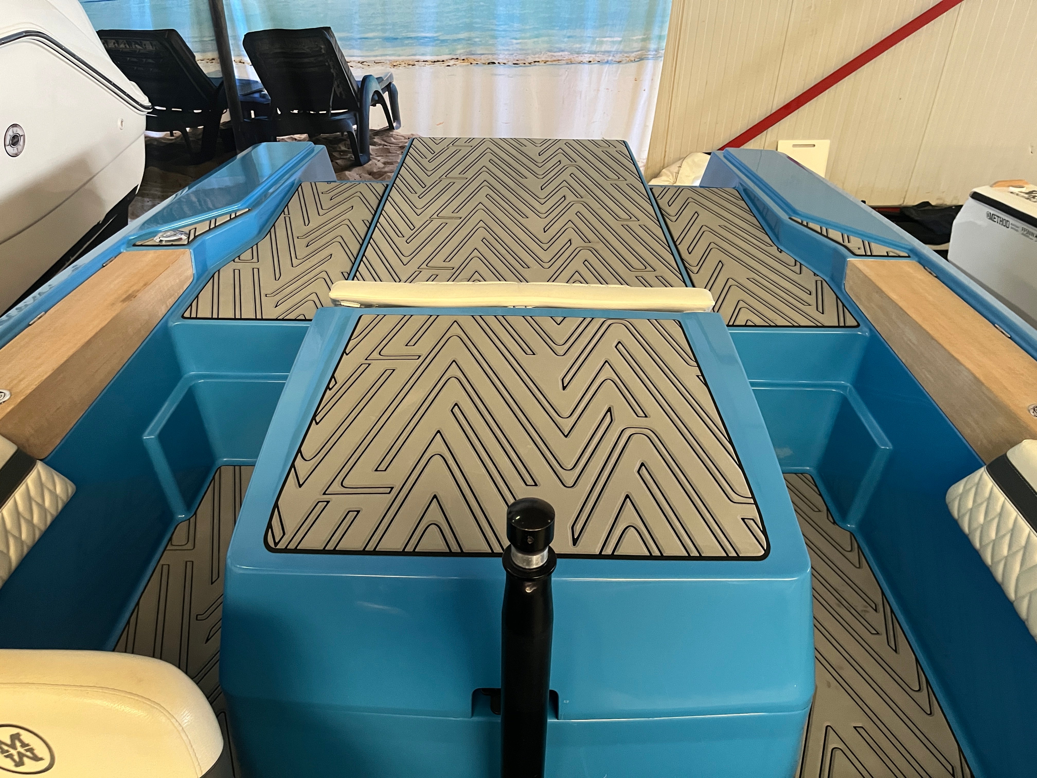 Method Wake Ski 6.2 wakeboard- waterski boat avec 440HP BLUE 2020