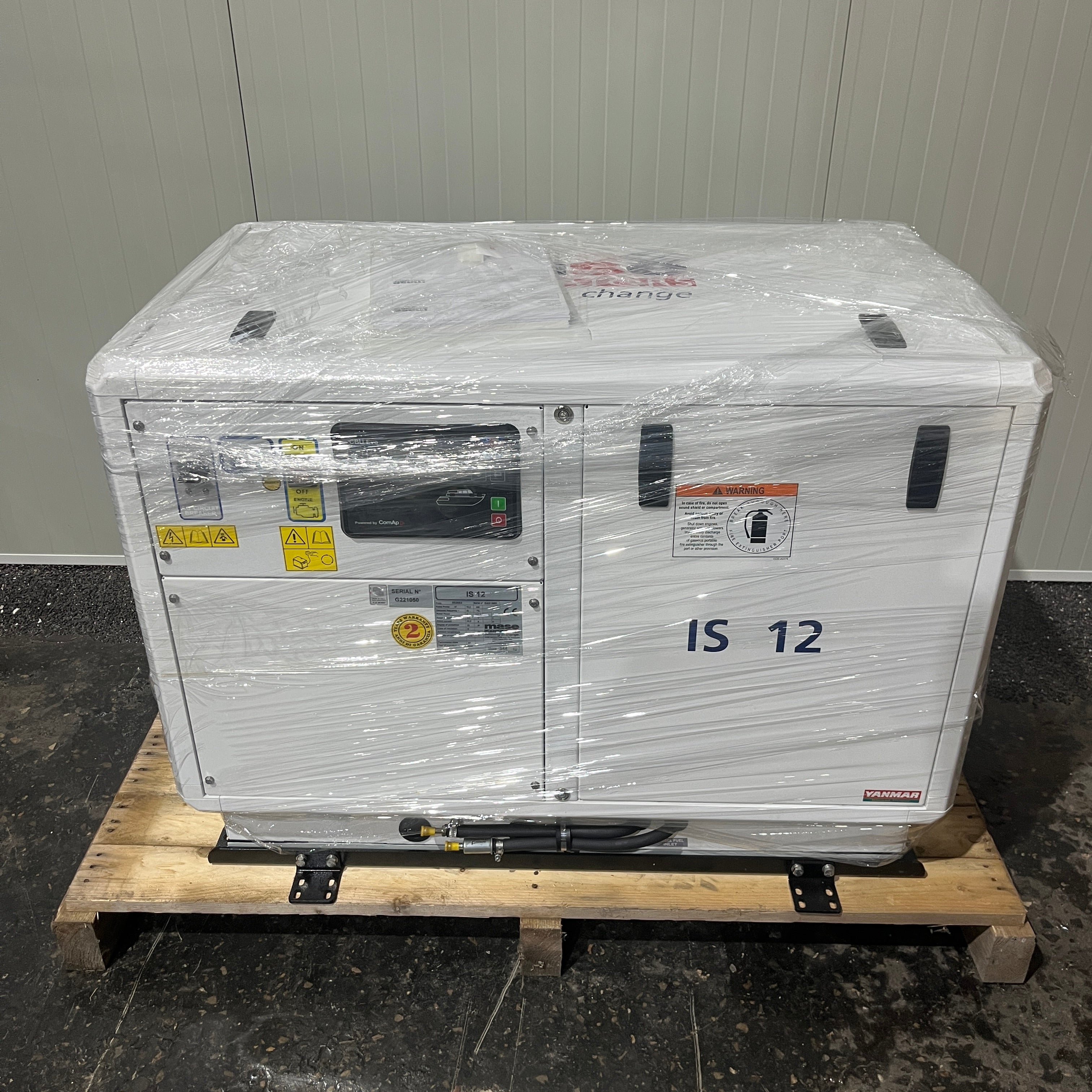 Морски дизелов генератор Mase IS12 12 KVA 230V | 50 HZ | 1500 об/мин