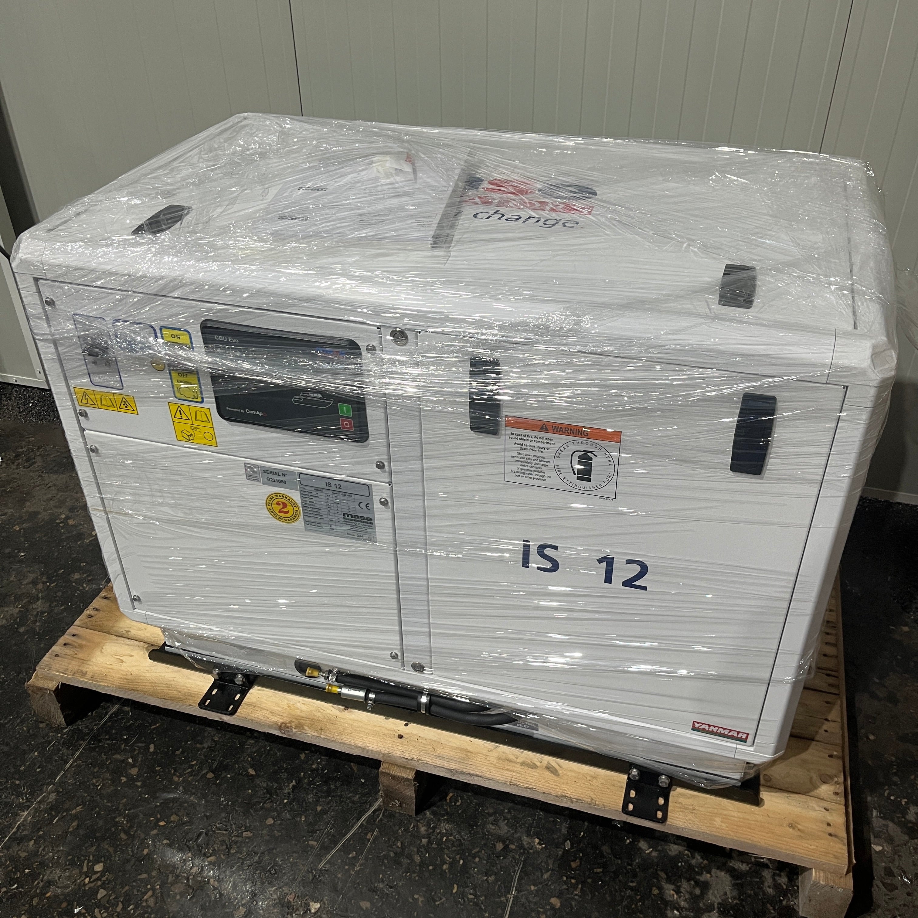 Морски дизелов генератор Mase IS12 12 KVA 230V | 50 HZ | 1500 об/мин