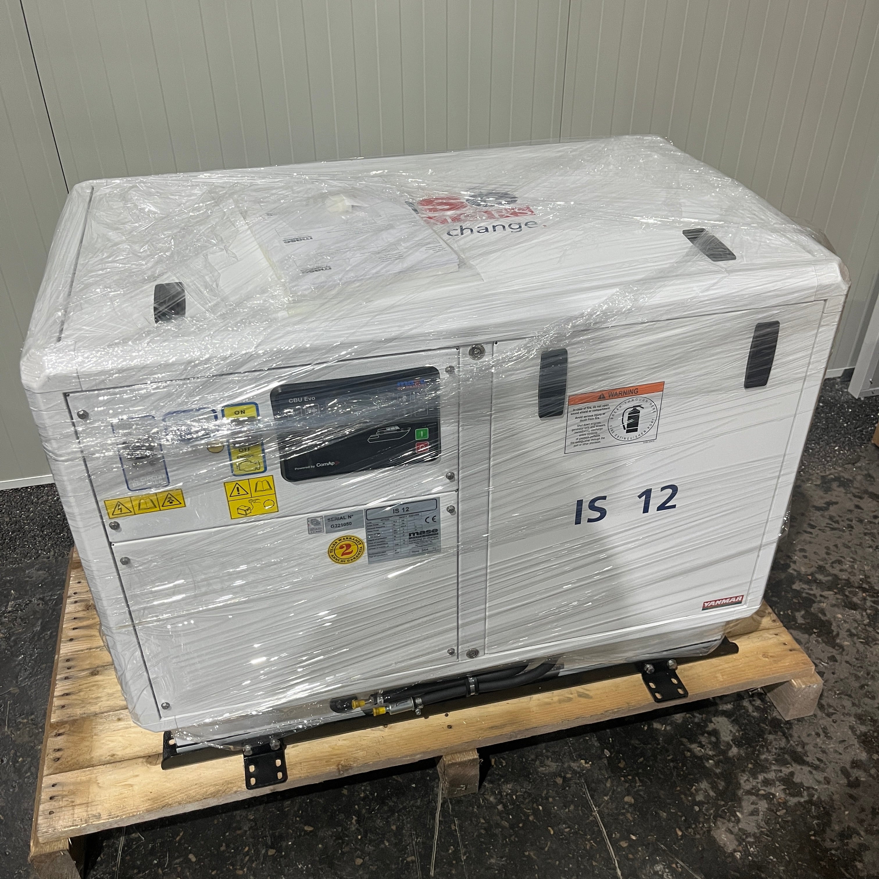 Морски дизелов генератор Mase IS12 12 KVA 230V | 50 HZ | 1500 об/мин