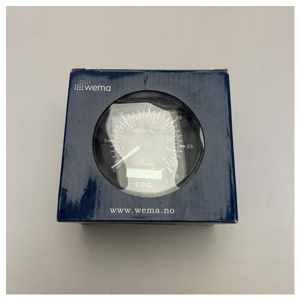 Індикатор швидкості човна Wema GPS чорний 30 вузлів - 110308