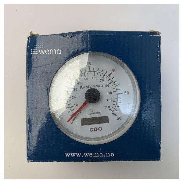 Індикатор швидкості човна Wema GPS білий 60 вузлів - 110389
