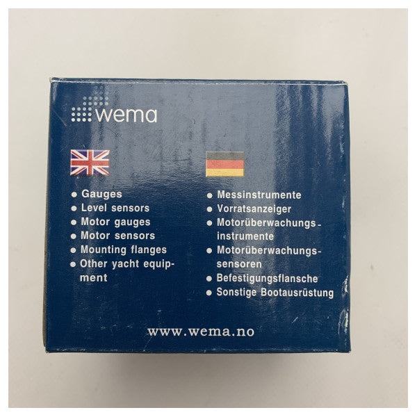 Індикатор температури води двигуна Wema чорний - 110355