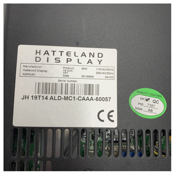 KORIŠTENI Hatteland Alphatron JH 19T14 19 inčni višenamjenski morski zaslon