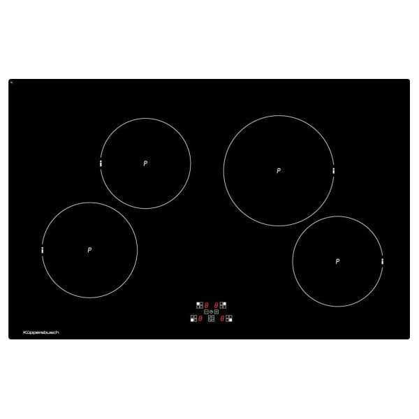 Kuppersbusch 4 brûleurs induction Hob construite -in noir 80 cm - ki8120.0sr
